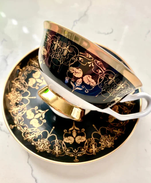 Miss Havisham Cursed Tea Cup + Saucer