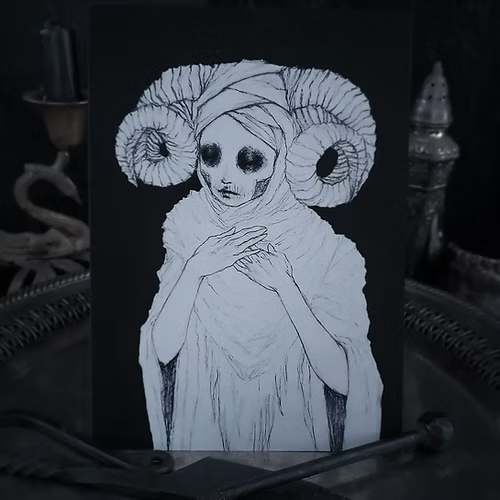 A Quiet Death 5x7 Print- Kria Lindquist
