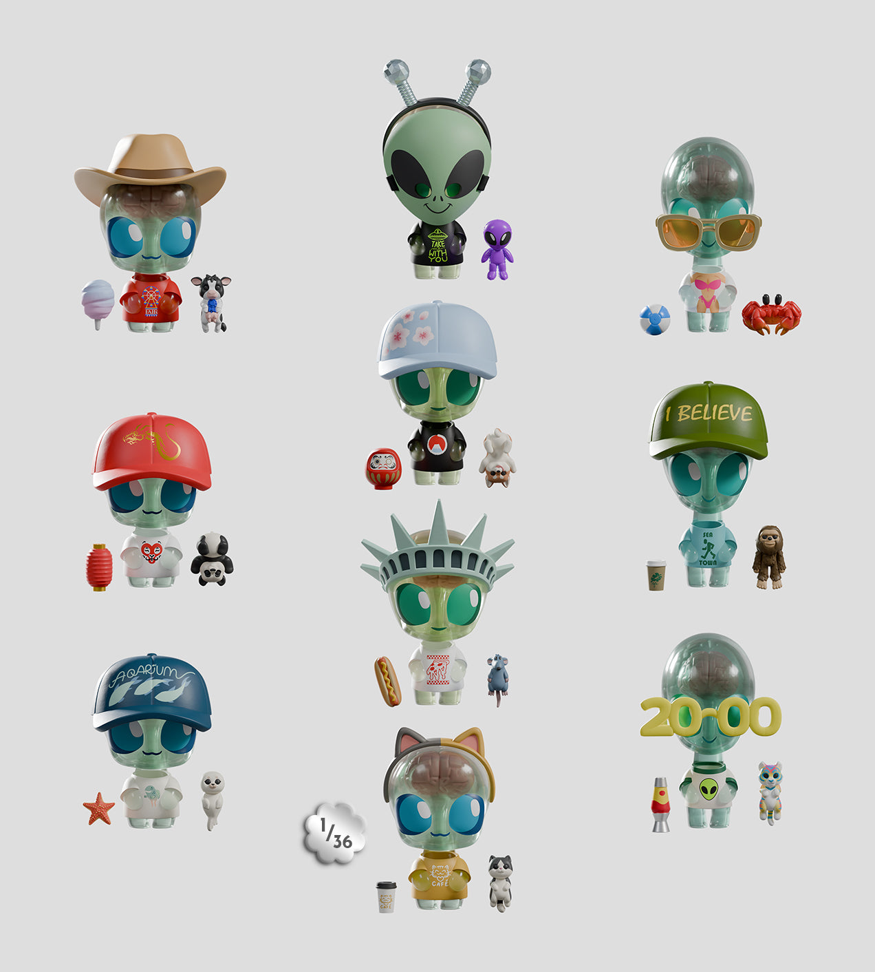 Abducted Blind Box