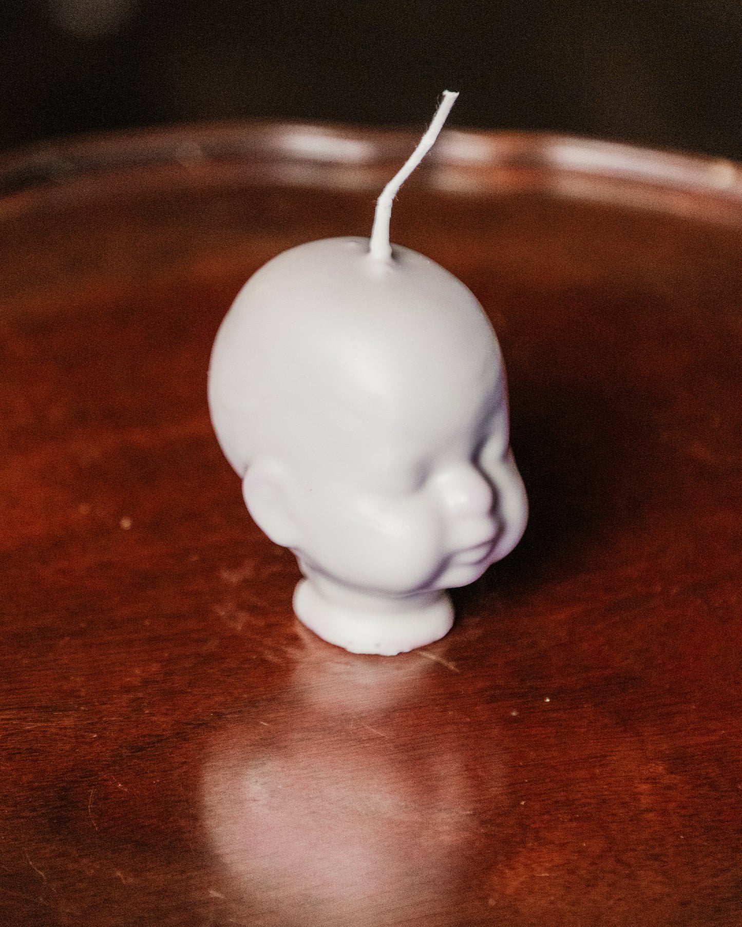 Bleeding Baby Head Small Scented Candle (Multiple Scents & Colours)