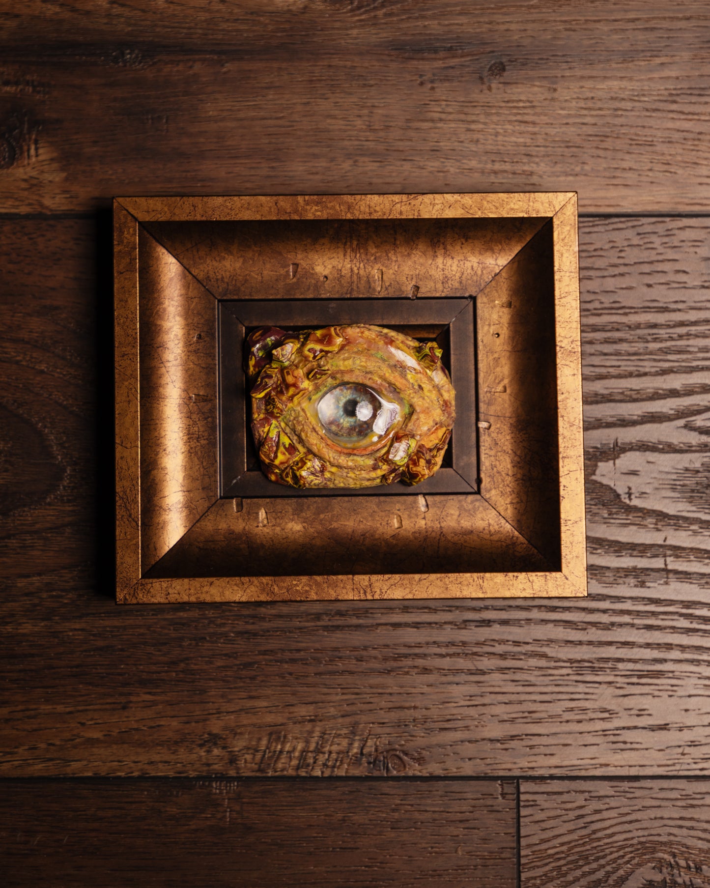 Creature Eye Wall Hanging (Various Sizes) | Stacey Leigh Stonebreaker Art