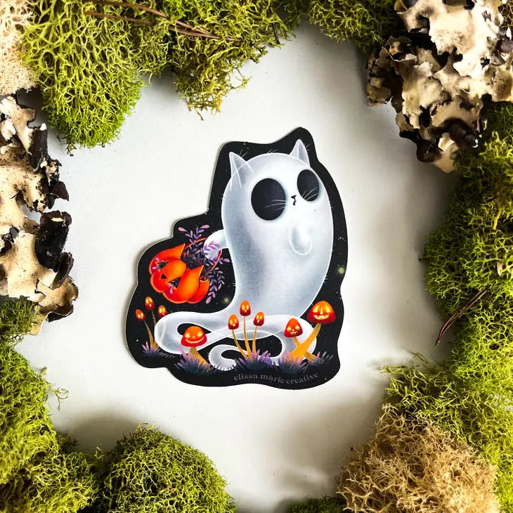 Scaredy Cat Sticker
