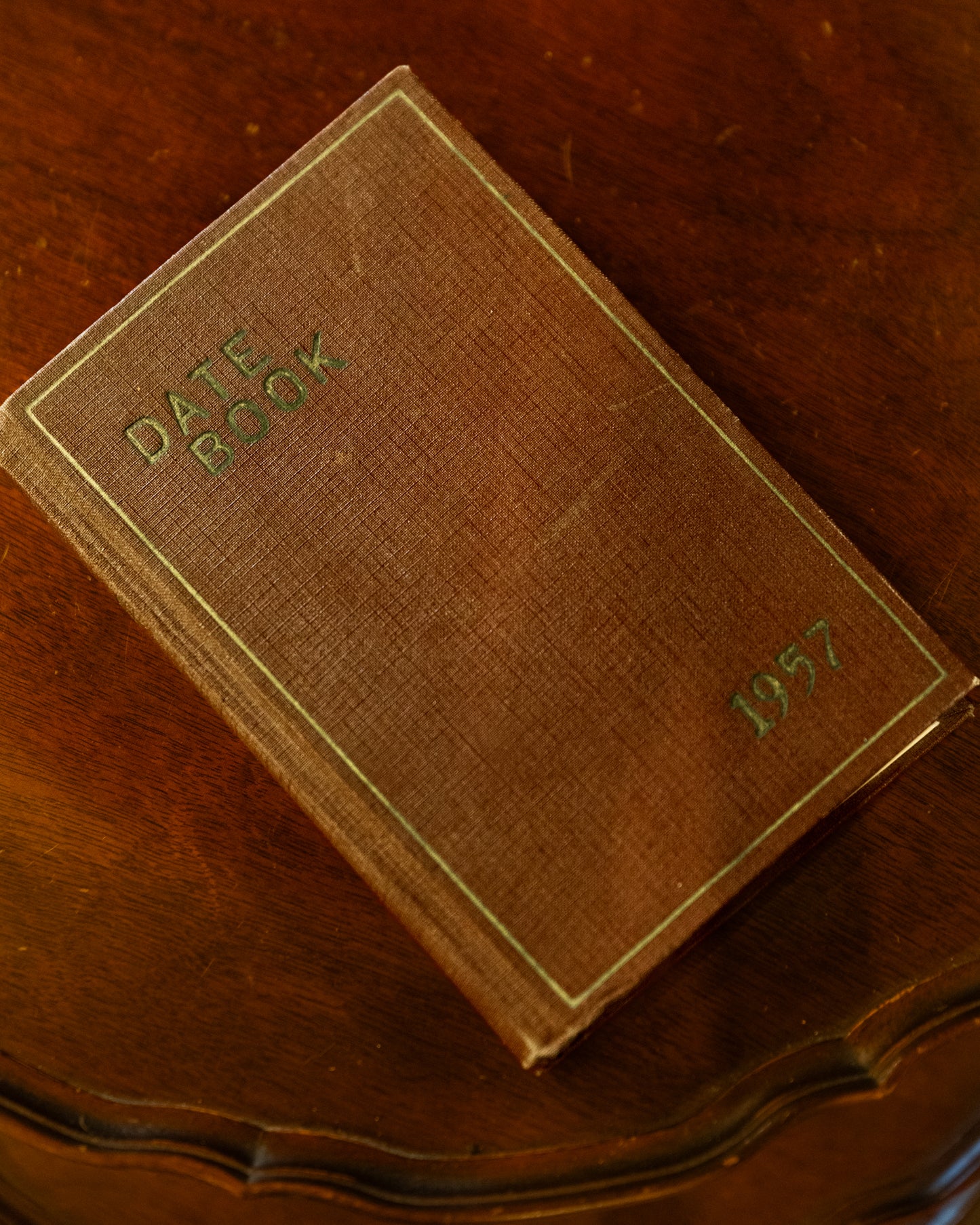 1957 Vintage Date Book