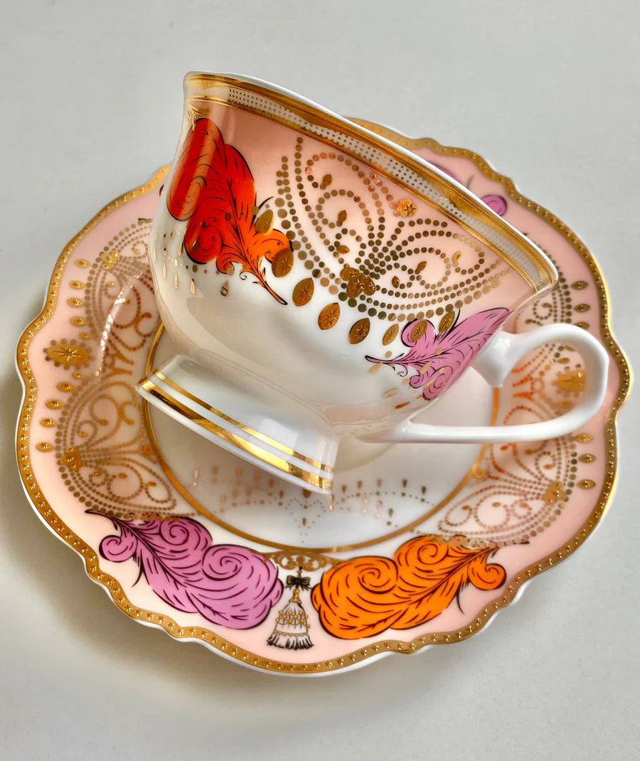 Miss Havisham Limited Edition Dita Von Teese Las Vegas Cup & Saucer