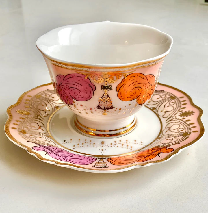 Miss Havisham Limited Edition Dita Von Teese Las Vegas Cup & Saucer
