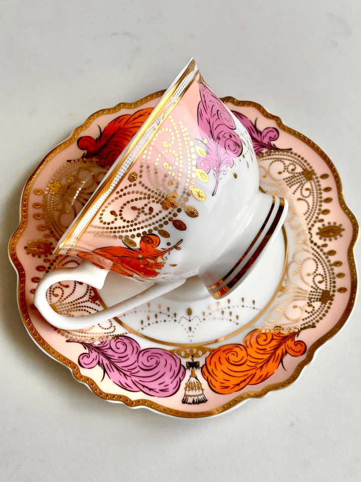 Miss Havisham Limited Edition Dita Von Teese Las Vegas Cup & Saucer