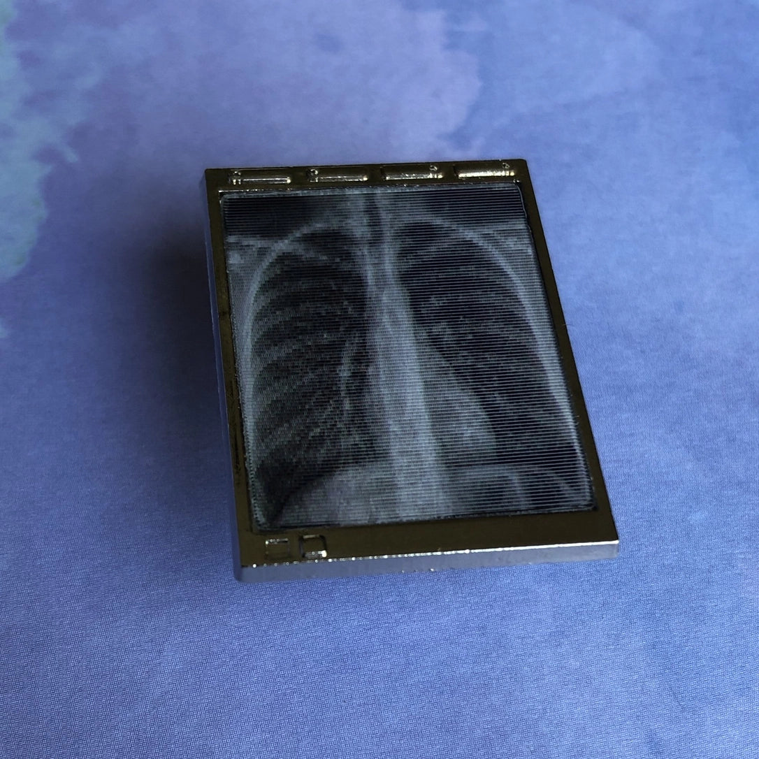 Lenticular Radiology Light Box Pin (Rad Girl Creations)