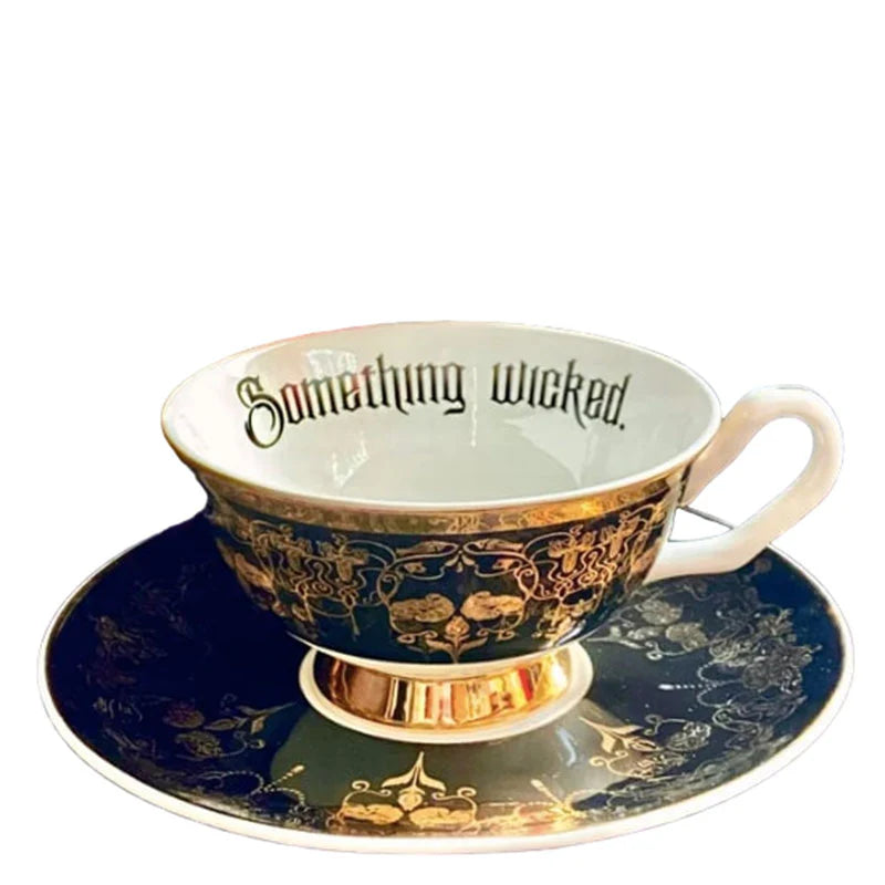 Miss Havisham Something Wicked Tea Cup + Saucer