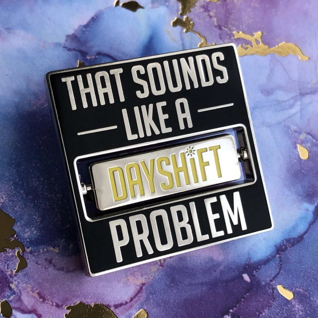 Sounds Like a Problem Pin (Rad Girl Creations)