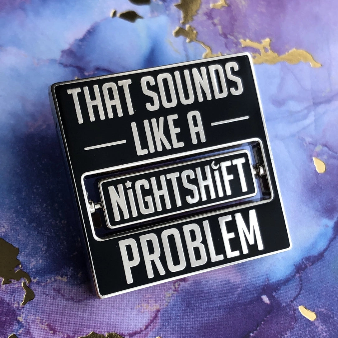 Sounds Like a Problem Pin (Rad Girl Creations)