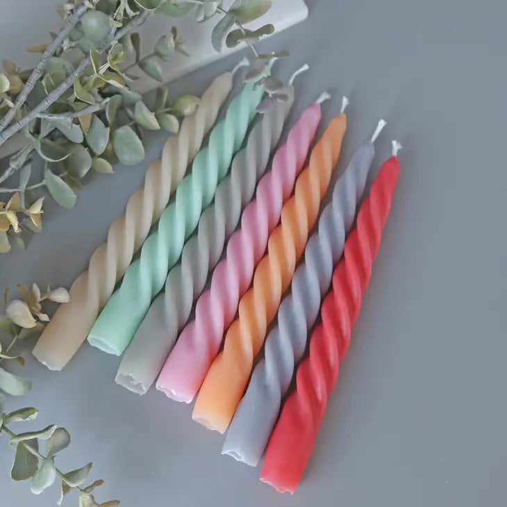 Spiral Taper Candles