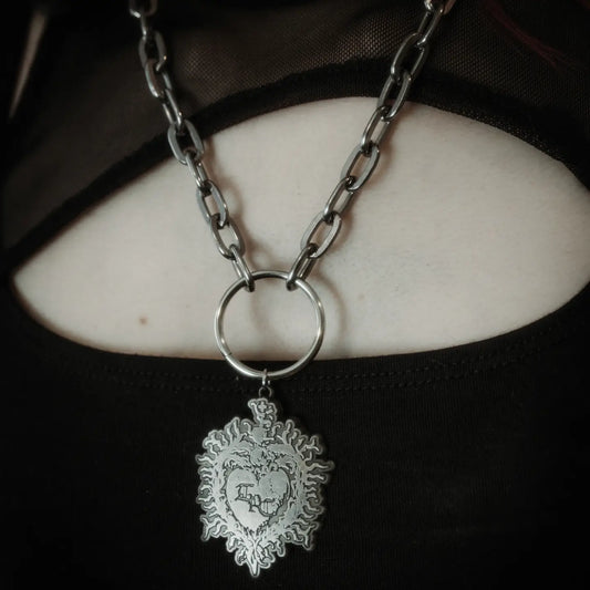 The Pretty Cult- Vampiric Heart Necklace