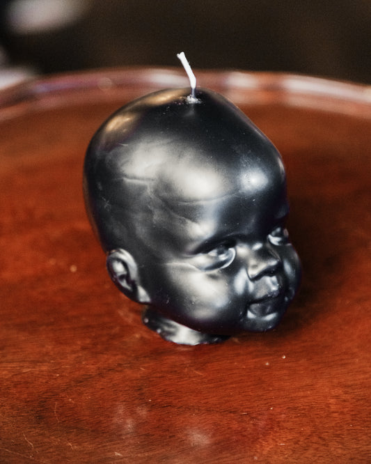 Bleeding Baby Head Large Scented Candle (Multiple Scents)