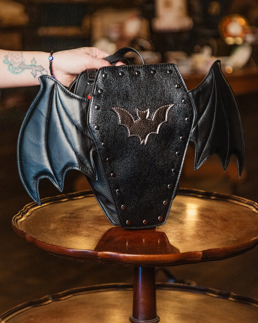 Bat Coffin Backpack