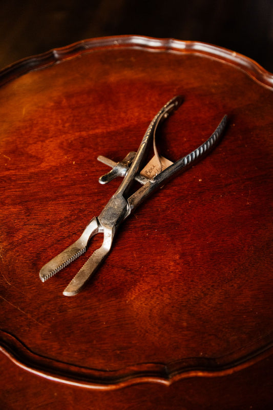 Vintage Bone Holding Forceps