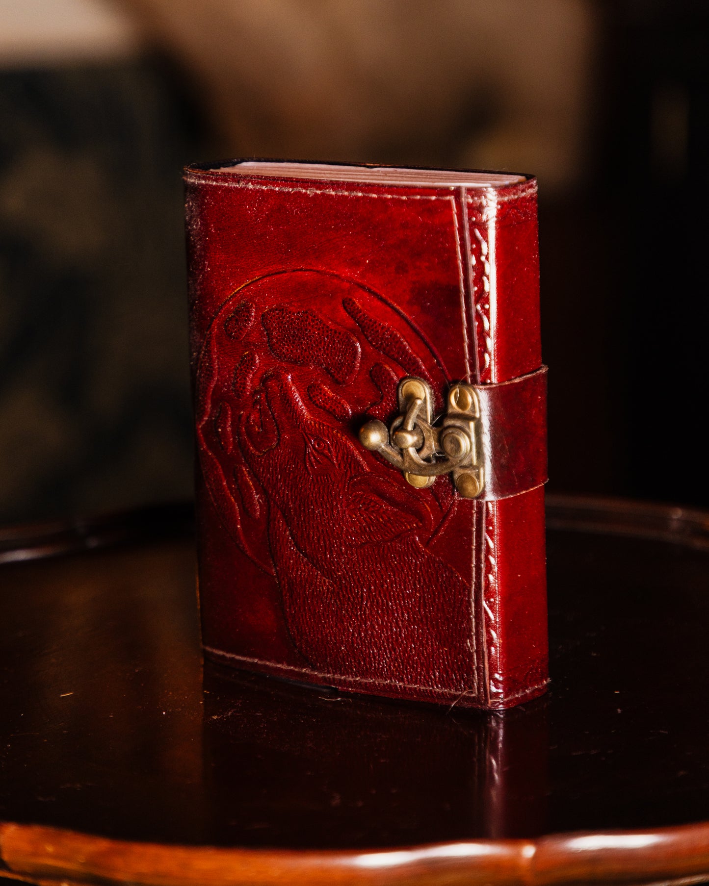 Leather Wolf Journal 5x7