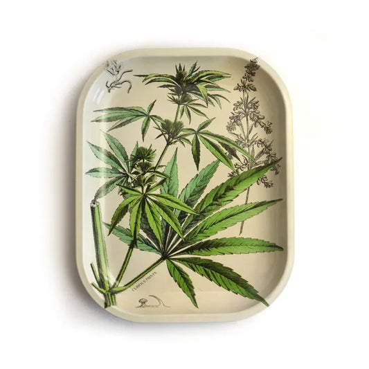 Cannabis Metal Smoking Tray