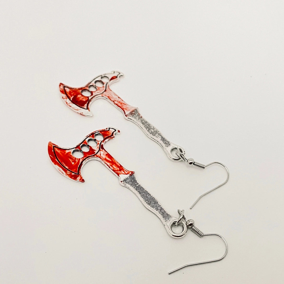 Bloody Axe Earrings