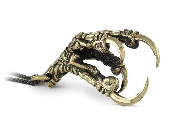 Crow Claw Necklace Bronze (Lost Apostle)