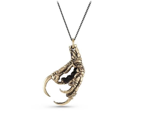 Crow Claw Necklace Bronze (Lost Apostle)