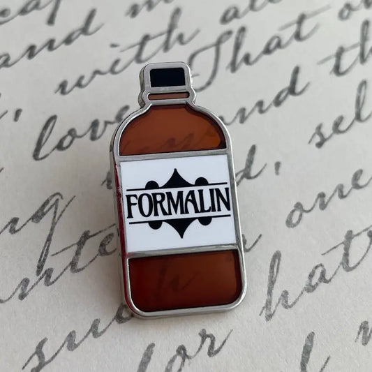 Formalin Bottle Pin (Rad Girl Creations)
