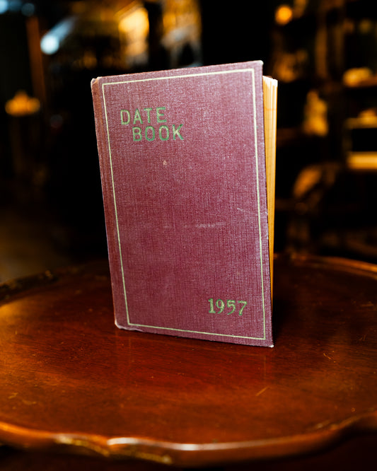 1957 Vintage Date Book
