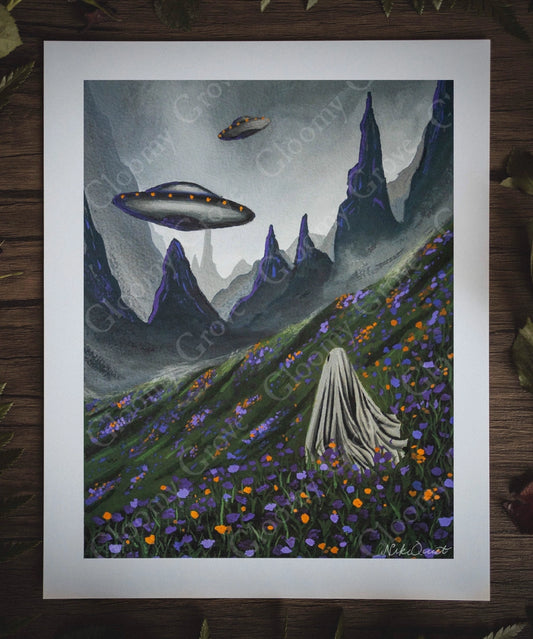 Gloomy Grove- Edge of Eternity Fine Art Print
