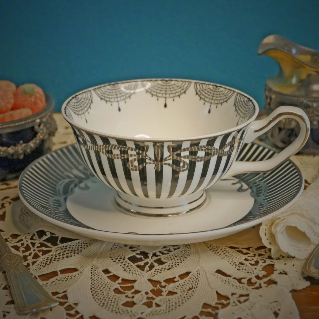 Miss Havisham Elvira Signature Tea Cup + Saucer *Limited Edition*