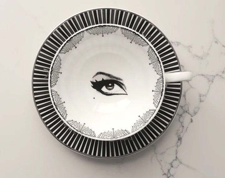 Miss Havisham Elvira Signature Tea Cup + Saucer *Limited Edition*