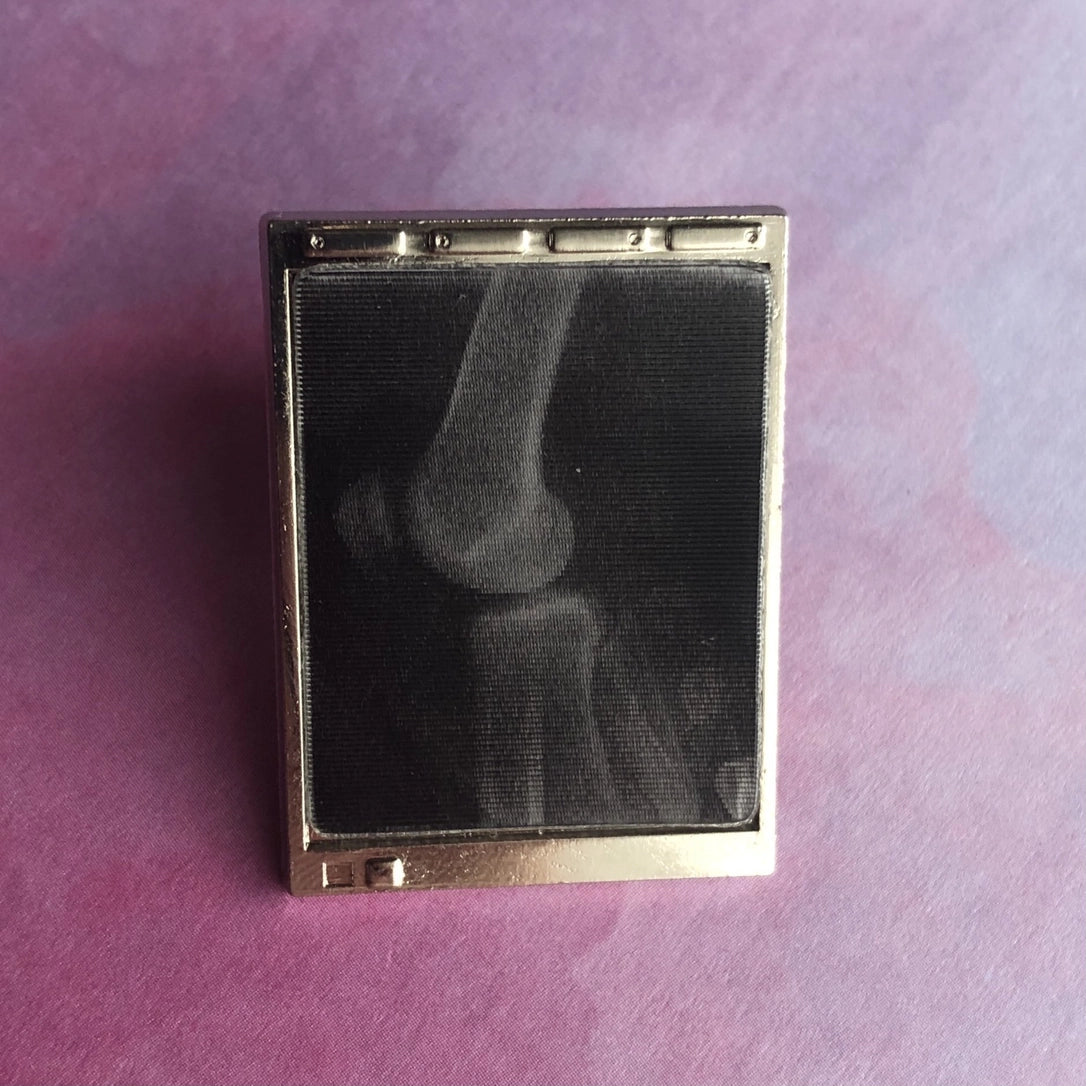 Lenticular Radiology Light Box Pin- Rad Tech Edition! (Rad Girl Creations)