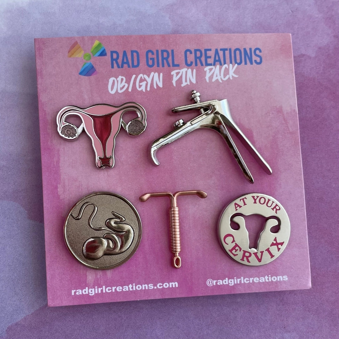 OB/Gyn Pin Pack (Rad Girl Creations)
