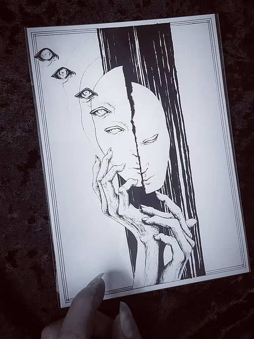 Schism 5x7 Print- Kria Lindquist