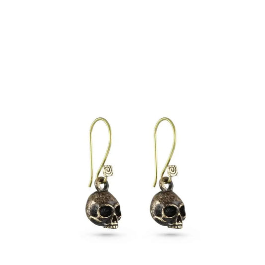 Skull Earrings Bronze (Lost Apostle)