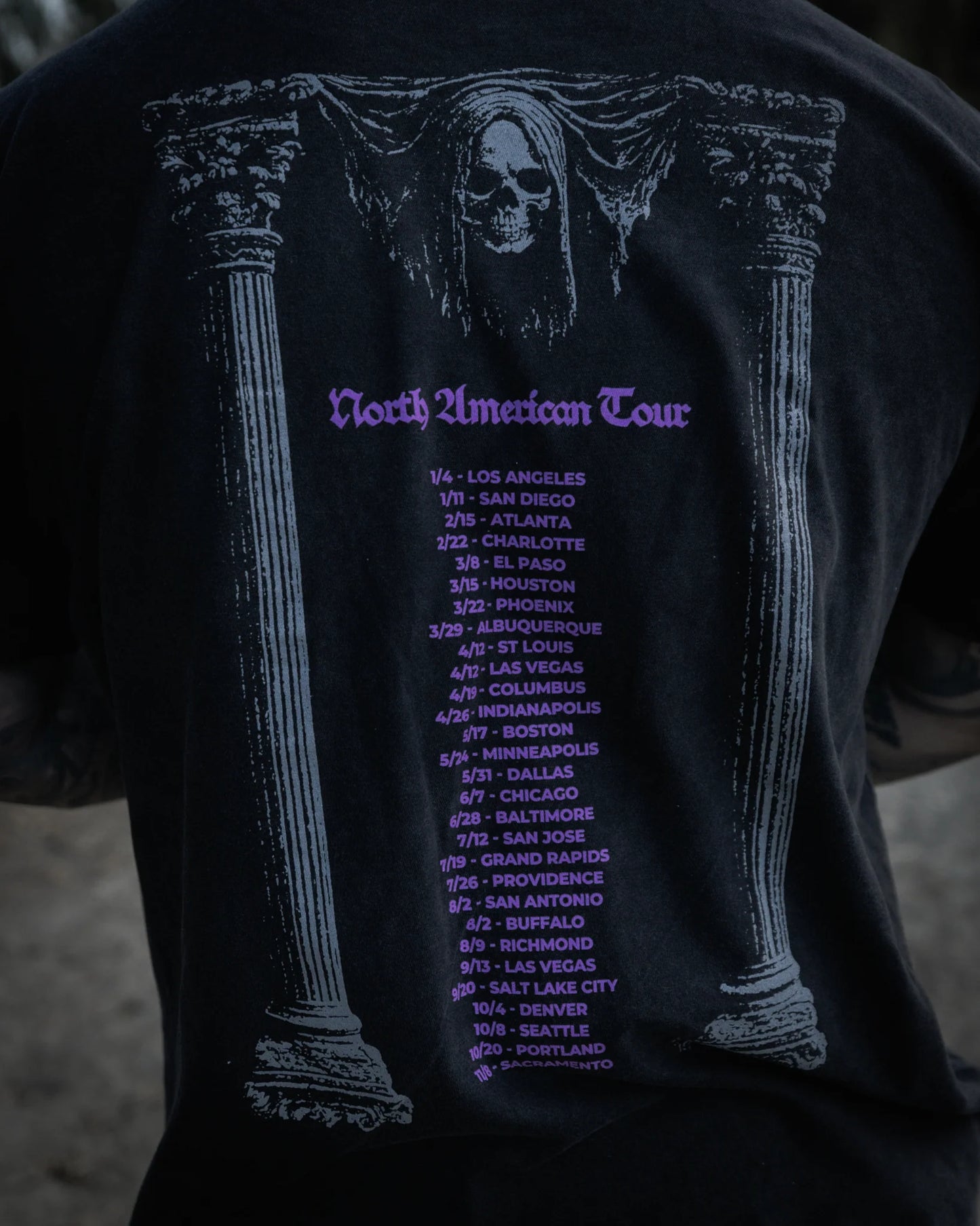 The Pretty Cult 2025 Tour Tee