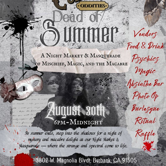 Dead Of Summer: Night Market & Masquerade of Mischief, Magic, and the Macabre - 30 Aug 2025