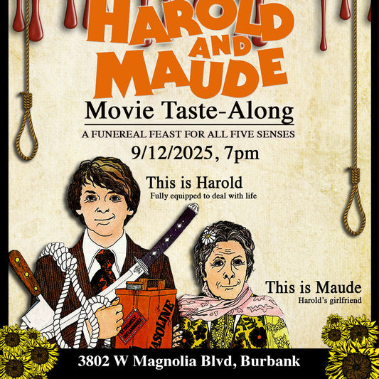 Movie Taste a Long: Harold & Maude - 12 Sep 2025