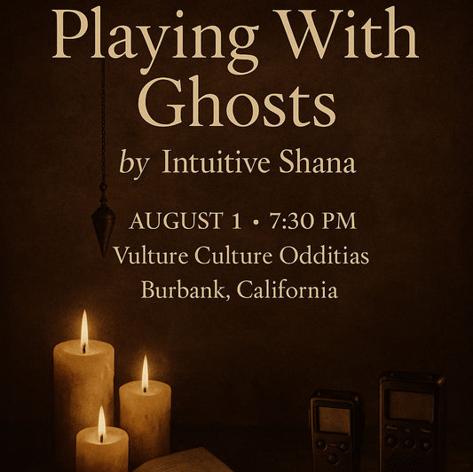 Playing with Ghosts: Spirit Communication  - 1 Aug 2025